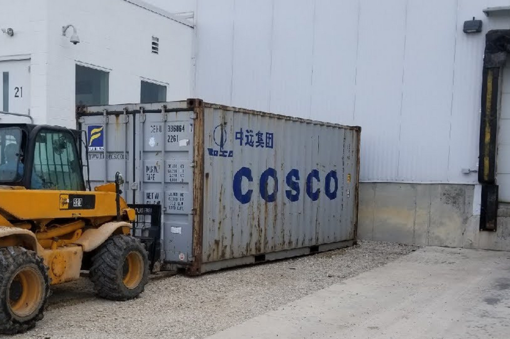 import placeholder for 20ft standard economy grade shipping container 20stused