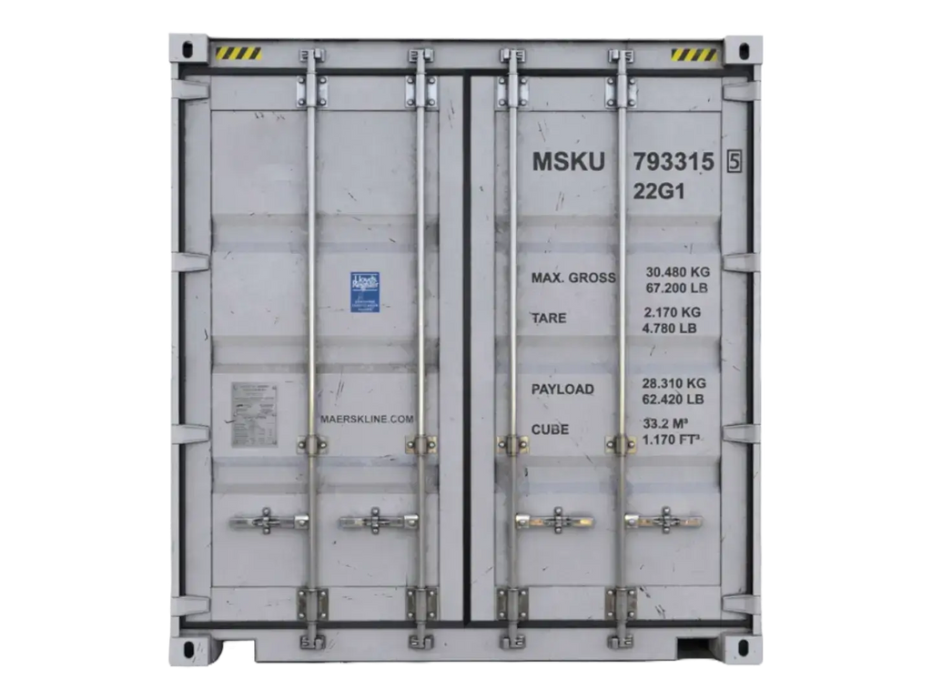 40ft High Cube Double-Door “Tunnel” Container – Dual End Access