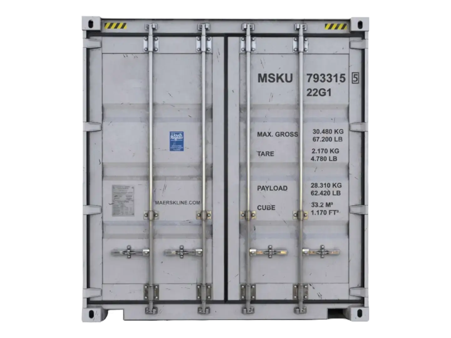 40ft High Cube Double-Door “Tunnel” Container – Dual End Access