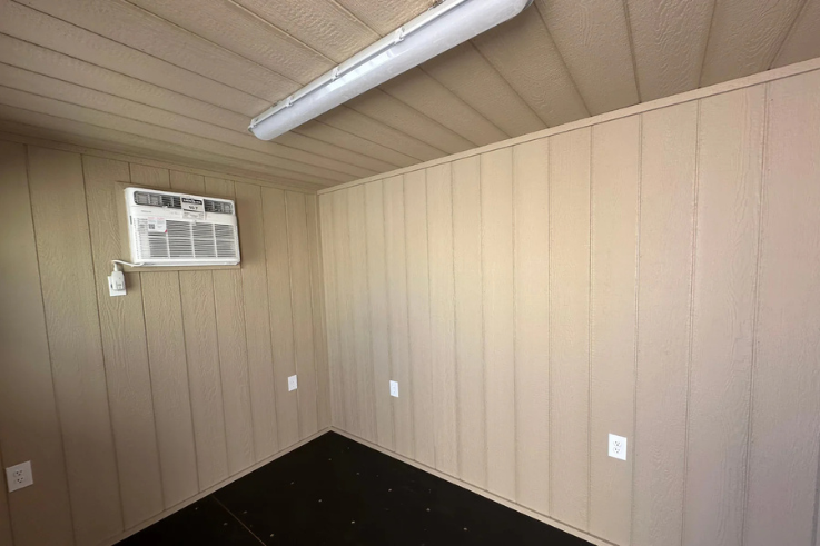 20ft Mobile Office Shipping Container with Storage (20STMOS)