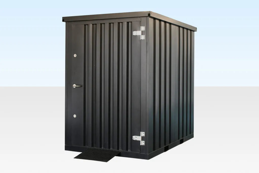 Flat Pack Metal Garden Store