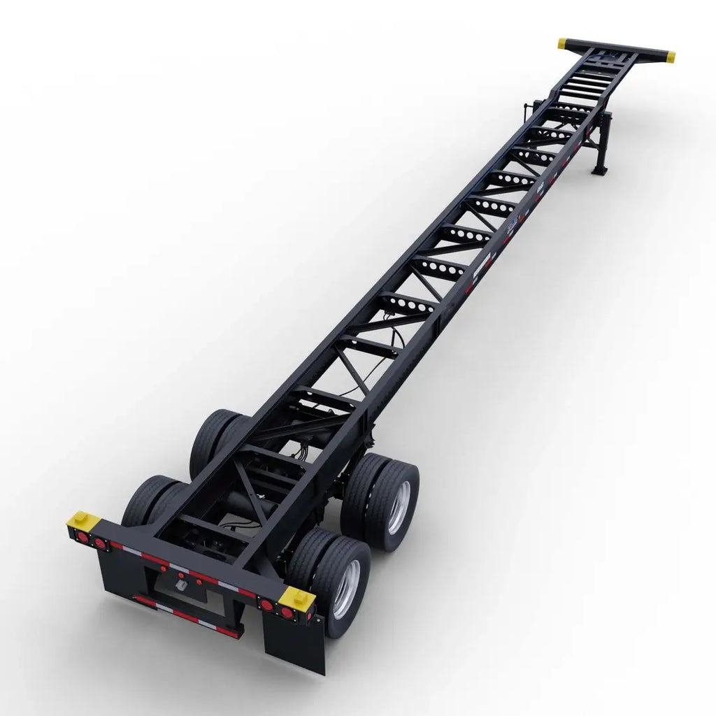 53′ Gooseneck Tandem-Axle Container Chassis