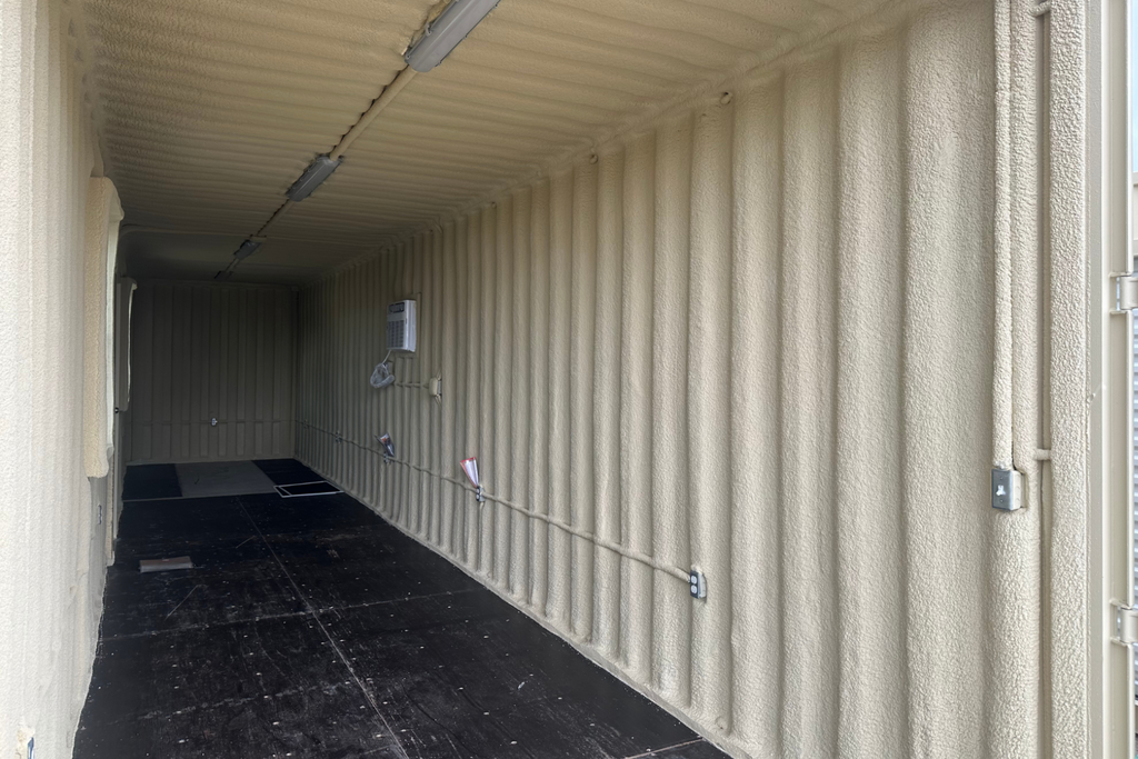 40ft Shipping Container Office (Insulated / No Siding) (40HCOFI)