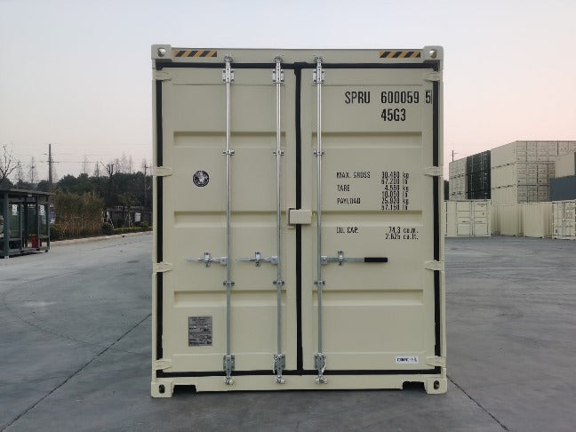 20ft Shipping Container Standard 1 Trip with Doors at Both Ends (20STDD1TRIP)