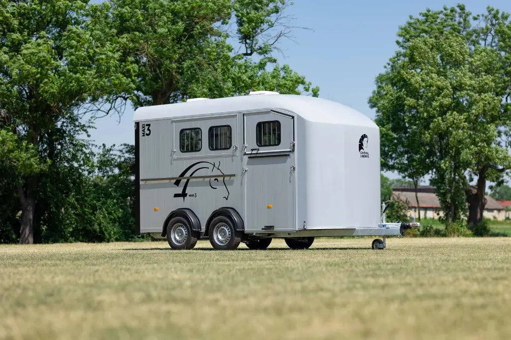3-SEATER VAN WITH DIAGONAL LOADING, MAXIMUM HORSE FREEDOM 3
