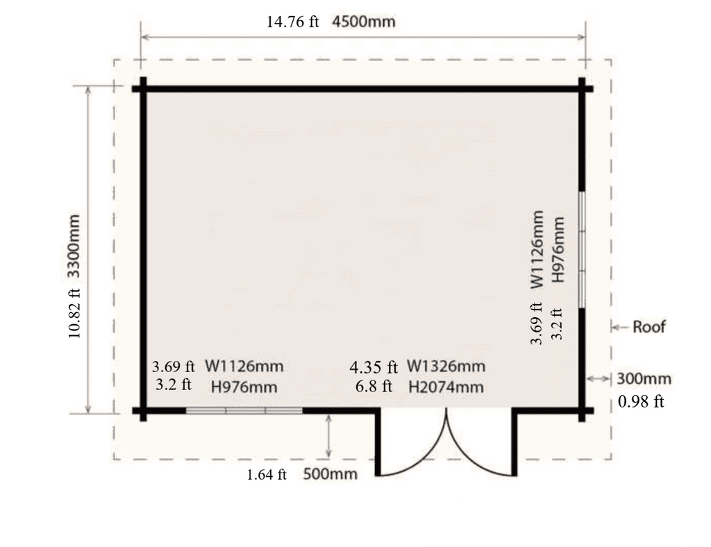 CST-088 Small Cabin Kit (160 sq ft)