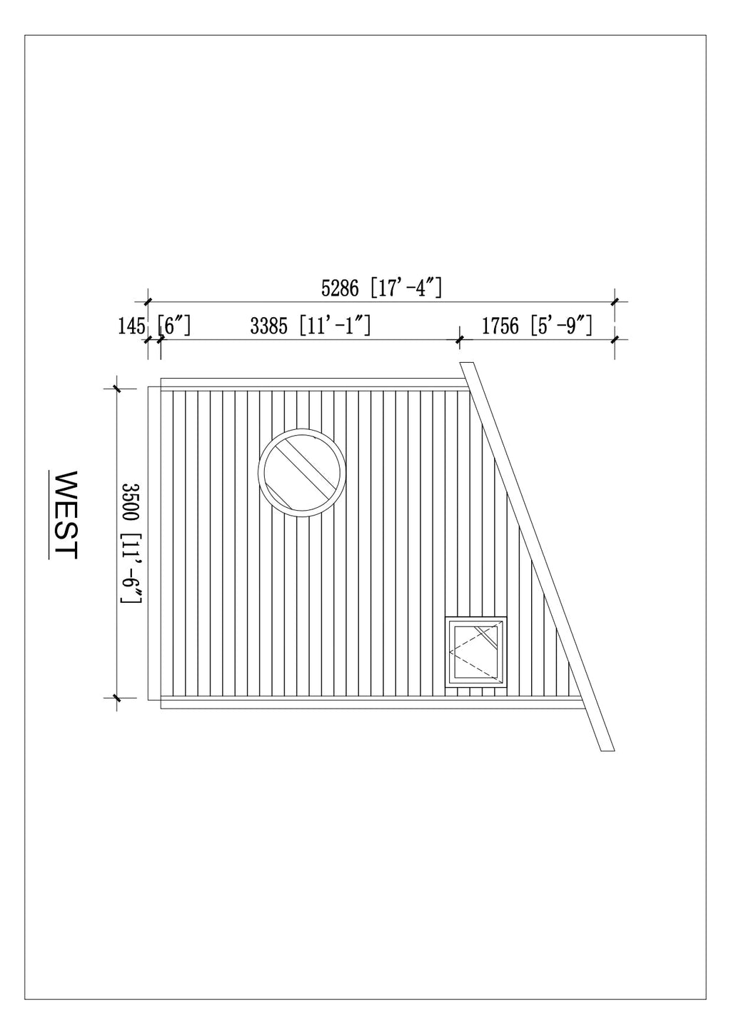 LKH-075 Tiny House Kit (323 sq ft)