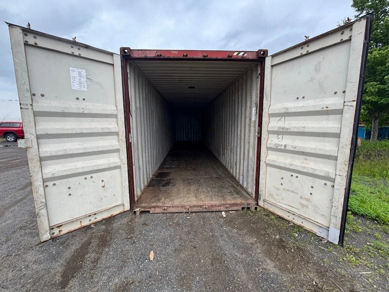 45ft Steel Shipping Containers Red